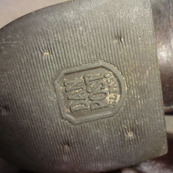 dan Post Men’s Size 8 EW Brown Leather Round Toe Pull On Western Boots P2555 - Picture 9 of 9